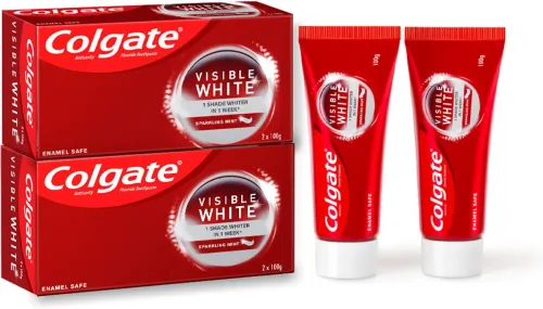 Image of Colgate Visible White (200g x 2) Toothpaste 