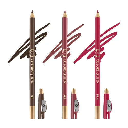 Image of COLORS QUEEN Lip Liner Pack of 3 Combo 6 (Matte)