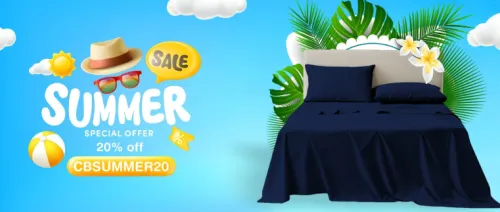 Image of Comfort Beddings Coupon : Get 20% Off for Summer Special Sale