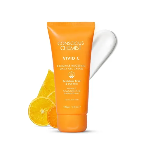 Image of Conscious Chemist® Vitamin C Cream with SPF30 PA+++ | 100g