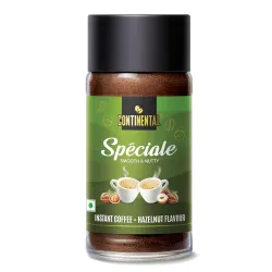 Continental Speciale | Hazelnut Flavoured Coffee | 50 gm Jar | Makes 25 Cups |.