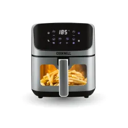 Cookwell 5L Air Fryer (1400W, See-Through Window)