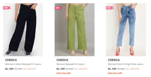 Image of CORSICA Women's Jeans at minimum 80% Discount
