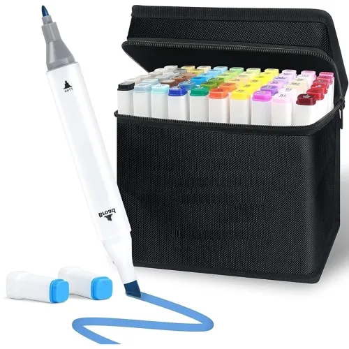 Image of Corslet Alcohol Markers & Color Pens Set