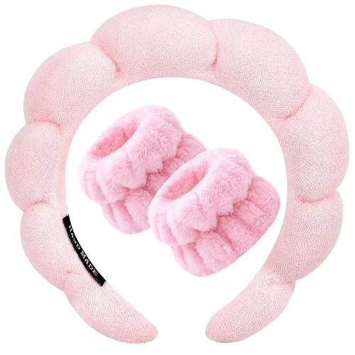 Image of CORSULA Women Facial Spa Head and Wrist Band