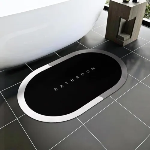 Image of Cortina Silicon Floor Mat 60x40cm Black