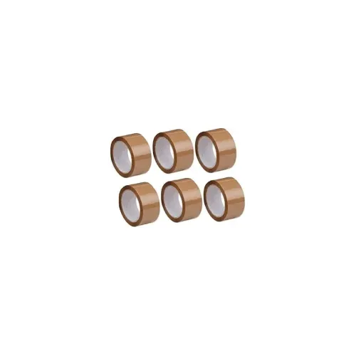 Image of CRAE Packaging Brown Cello Tape Pack of 6