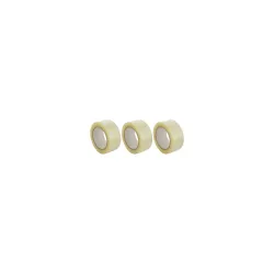 CRAE Packaging Transparent Cello Tape Pack of 3