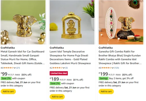 Image of CraftVatika Home Decor Items Starting @ ₹99