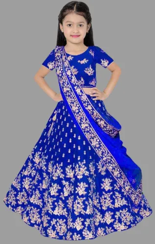 Image of Craqline Girls Lehenga Choli (Pack of 1)