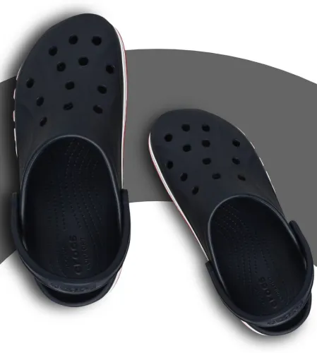 Image of CROCS Men Bayaband Clog Sandal (Navy, 7)