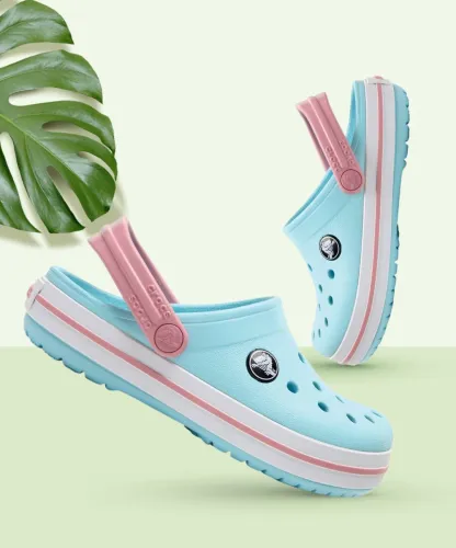 Image of CROCS Sling Back Clogs For Boys & Girls
