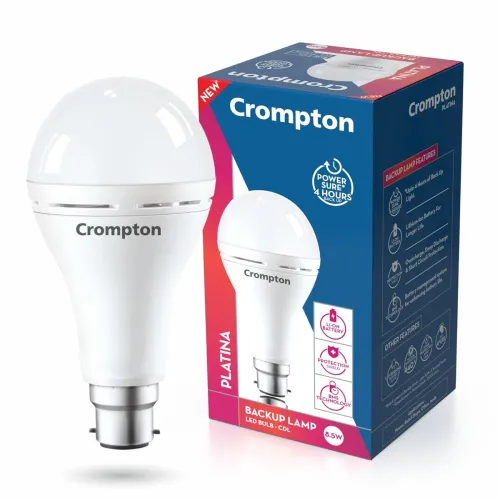 Image of Crompton 8.5W Emergency LED Bulb | Backup Lamp