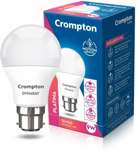 Image of Crompton 9W Motion Sensor LED Bulb B22