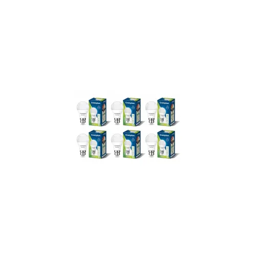 Image of Crompton Dyna Ray 9W E27 LED Bulbs (Cool Day Light, Pack of 6)