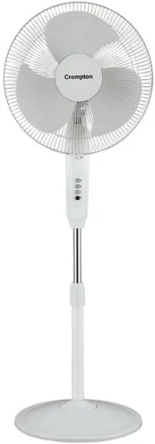 Image of Crompton PF HISPEED GALE CLASSIC 16 KD White 400 mm 3 Blade Pedestal Fan
