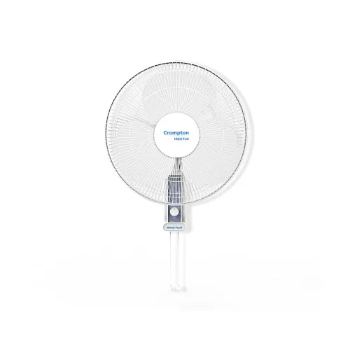 Image of Crompton High Flo Waveplus wall mount fan-KD white