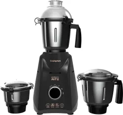 Crompton LifeActive 750W Mixer Grinder (3 Jars, Black)