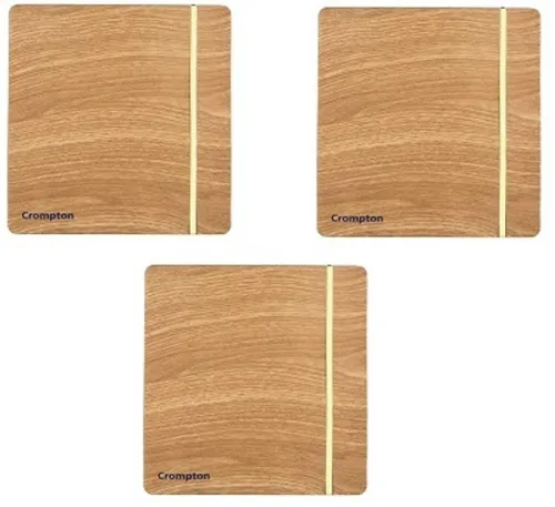 Image of Crompton New Mount Air WOODEN DESIGN 150MM pack of3
