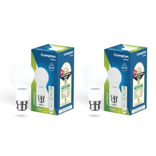 Image of Crompton Param 12 W LED Bulb Pack of 2