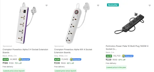 Image of Crompton Powerbox Alpha Extension Boards Minimum 60% Discount