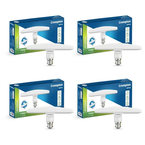 Image of Crompton Twist T Lamp, 10w Pack of 4