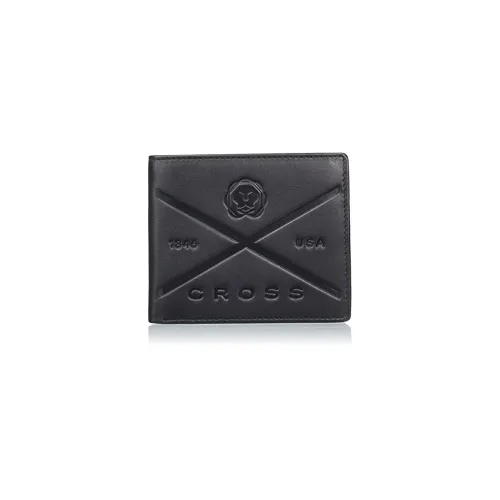 Image of Cross Black/Red Men's Wallet (AC858072N-2)