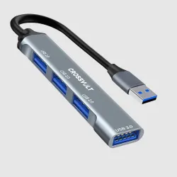 CROSSVOLT 4-in-1 USB Hub (Type-A to 4 USB-A Ports)