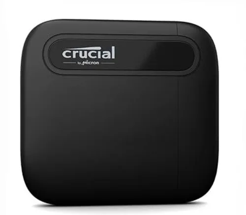 Image of Crucial 2 TB External Solid State Drive (SSD) (Black)