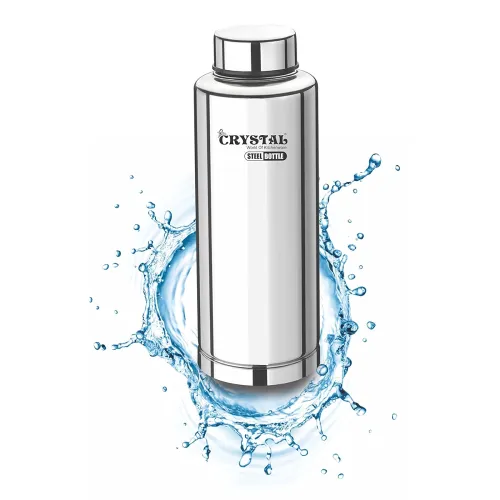 Image of Crystal - CWB-002 Stainless Steel Water Bottle, 750ml