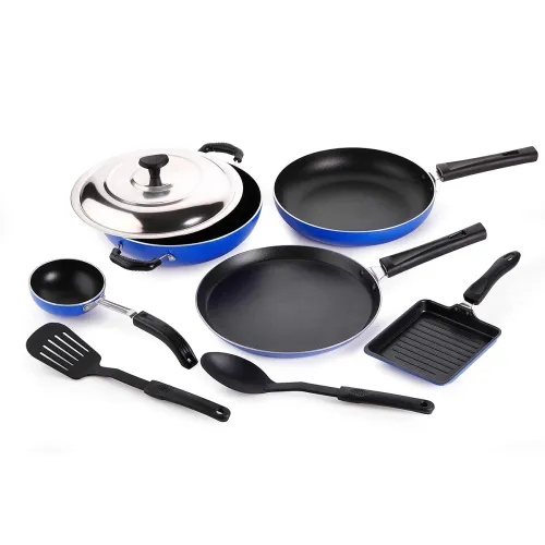 Image of Crystal Eco Plus 8-pc Non-Stick Cookware Set