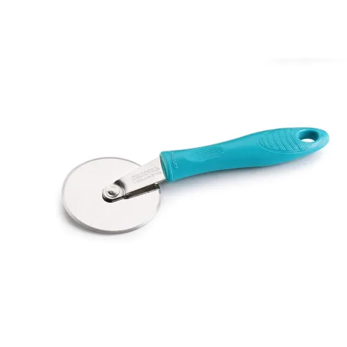 Image of Crystal - MKA069 Stainless Steel Pizza Cutter, Multicolour