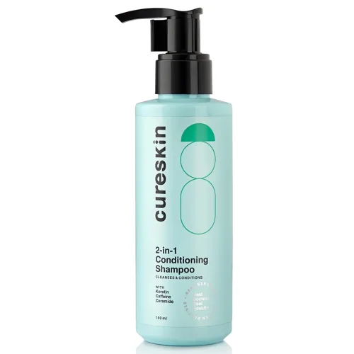 Image of Cureskin 2 in 1 Shampoo with Conditioner | Conditioner with Shampoo for Women and Men |