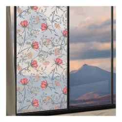 CVANU Frosted Privacy Vinyl Window Film