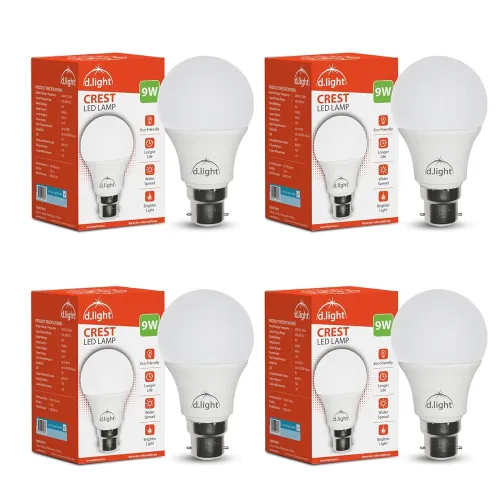 Image of d.light 9W LED Bulb (Pack of 4)