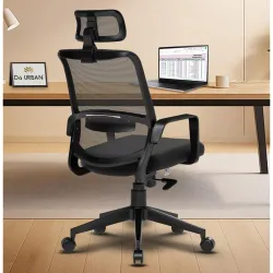 Da URBAN Dysen High Back Mesh Office Chair with Tilt Lock