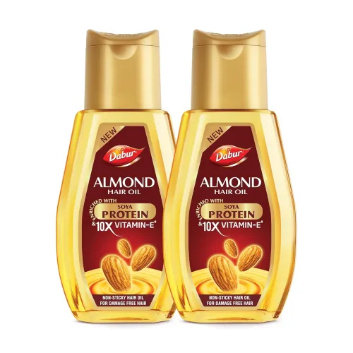 Image of Dabur Almond Hair Oil (580ml*2)