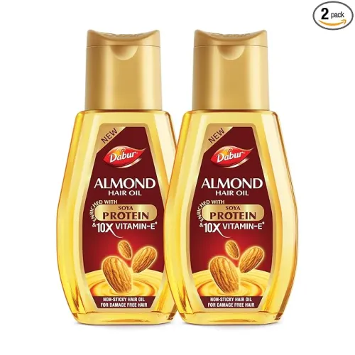 Image of Dabur Almond Hair Oil - 580ml(290ml*2) |