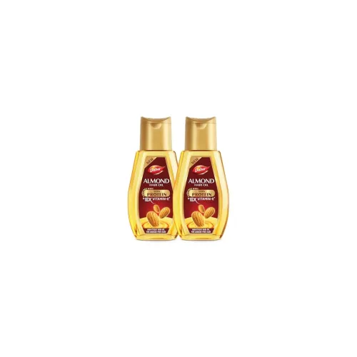 Image of Dabur Almond Hair Oil - 580ml(290ml*2)