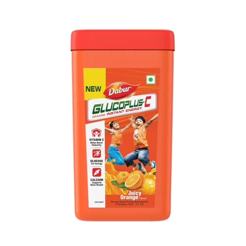 Image of Dabur GlucoPlus-C Orange Flavour Powder 400g