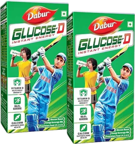Image of Dabur Glucose D – Instant Energy Drink (2 x 1kg)