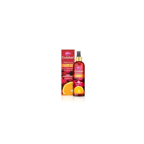 Image of Dabur Gulabari Rose Oil & Vitamin C Face Toner