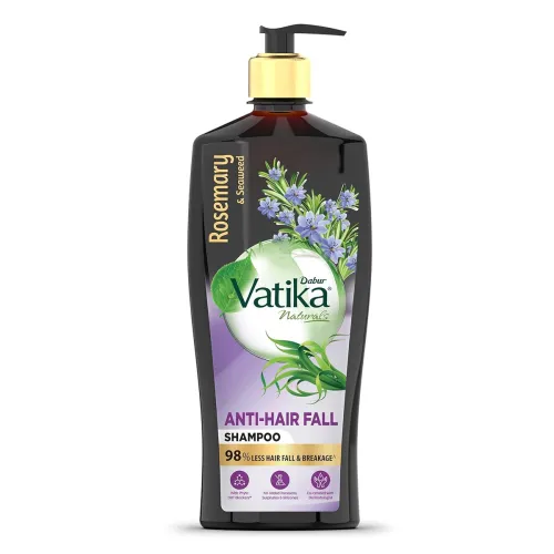 Image of DABUR Vatika Rosemary & Seaweed Anti-Hairfall Shampoo - 640Ml
