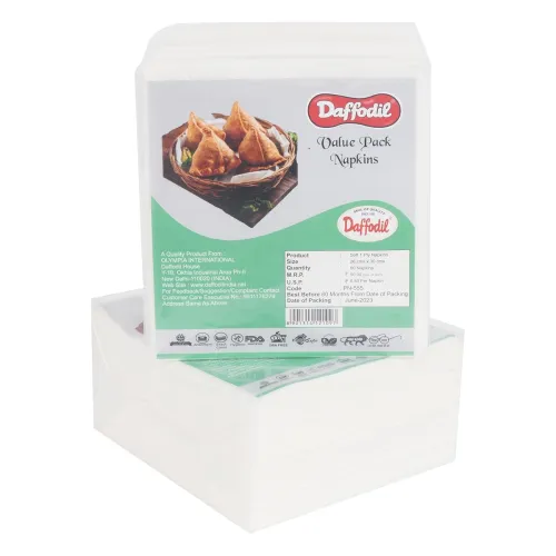 Image of DAFFODIL Tissue Paper Napkins - 8 Packs