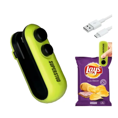 Image of DDN_R_ Portable Plastic Bag Sealing Machine || Mini Bag Sealer with Cutter and Magnet |