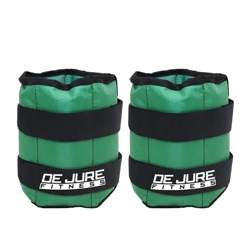 Image of DE JURE FITNESS ankle / wrist weights, 4kg pair