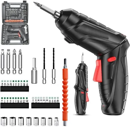 Image of DEAGAN Multifunctional 47pcs cordless rechargeable Power Tools Set 