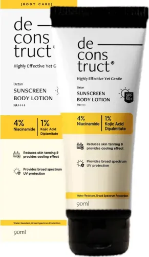 Image of deconstruct Sunscreen SPF 50 PA Detan_Sunscreen (90 g)