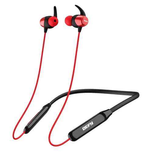 Image of Defy Fuzionx Pro (Martian Red) in Ear