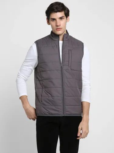 Image of Dennis Lingo Men Solid Winter Coat
